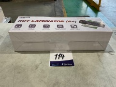 Lenoxx Laminator Hot 80 125 Micron Black A4 LA-3306 - 4
