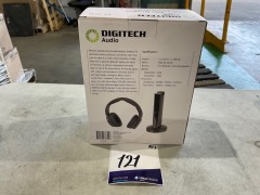 Digitech 2.4GHz Wireless Rechargeable Stereo Headphones AA2036 - 3