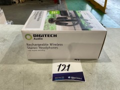 Digitech 2.4GHz Wireless Rechargeable Stereo Headphones AA2036 - 4