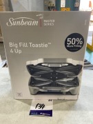 Sunbeam Big Fill Toastie Sandwich Press for 4 GR6450 - 2