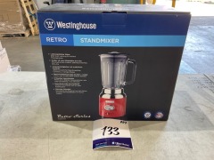 Westinghouse Blender Retro Collections - Cranberry Red- 1.5 L - 4