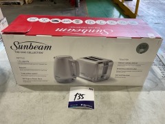 Sunbeam Chic Collection Breakfast Kettle and Toaster Pack - White PUM3510WH - 4