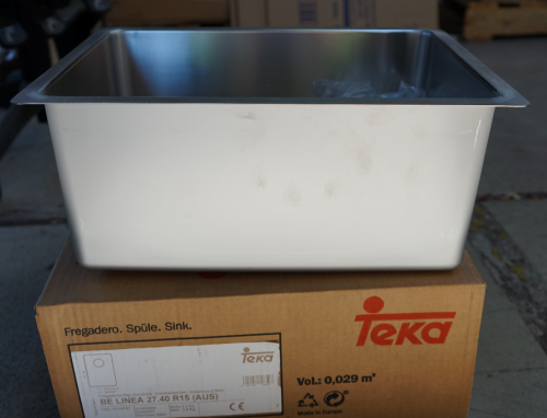 Teka Stainless steel Sink, 40 x 27 x 19cm deep
