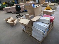 2x Pallets containing assorted Stationary, Toner Cartridges and office supplies - 12