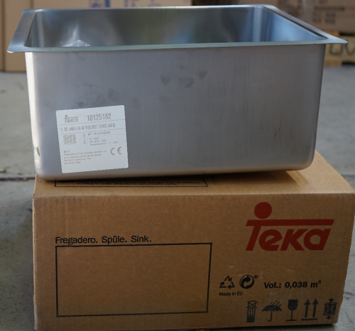 Teka Classic Max Single Bowl Sink, 40 x 34 x 19cm deep