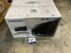 Samsung 40L 1000W Stainless Steel Microwave Oven MS40J5133BT - 6