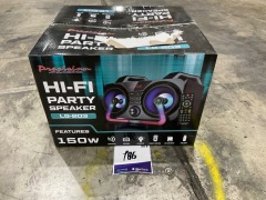 Precision Audio Hi-Fi Party Speaker with Flashing Lights Underbody Subwoofer - 2