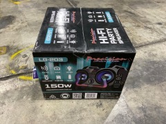 Precision Audio Hi-Fi Party Speaker with Flashing Lights Underbody Subwoofer - 3