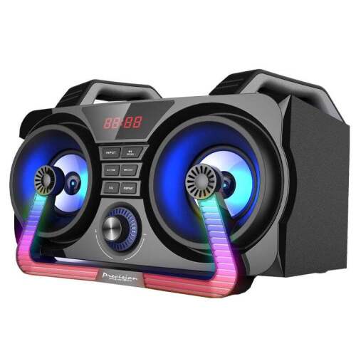 Precision Audio Hi-Fi Party Speaker with Flashing Lights Underbody Subwoofer