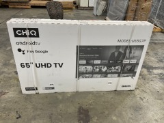 CHiQ 65 inch 4K LED UHD Android TV U65G7P - 3
