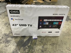 CHiQ 43 Inch 4K UHD HDR Smart Android LED TV U43G7H - 2