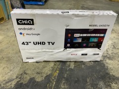 CHiQ 43 Inch 4K UHD HDR Smart Android LED TV U43G7H - 4