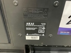 Akai 24inch Full HD LED LCD TV with DVD Player AKTV-24COM - 6