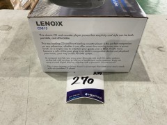 Lenoxx Portable CD/Cassette Player with AM/FM Radio Speaker CD815 - 5