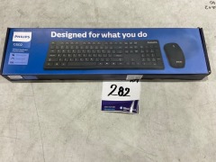 Philips Wireless Keyboard & Mouse Combo - 2