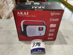 Akai Portable DAB/DAB+/FM Clock Radio AKDB605 - 3
