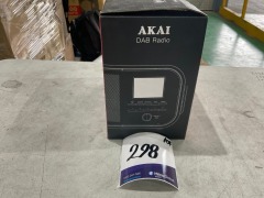 Akai Portable DAB/DAB+/FM Clock Radio AKDB605 - 7