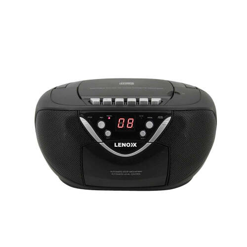 Lenoxx Portable CD/Cassette Player with AM/FM Radio Speaker CD815