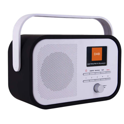 Akai Portable DAB/DAB+/FM Clock Radio AKDB605