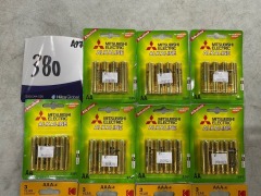 Packs of AA and AAA Alkaline Batteries - 3