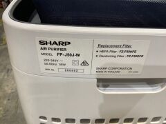 Sharp FP50 Plasmacluster Air Purifier FP-J50J-W - 6