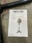 Heller 40cm Pedestal Fan Black PF40B - 3