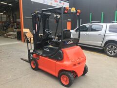 2010 Linde 1600kg Capacity Battery Electric Forklift Model: E16p with 3025 Hours, Container Mast and Sideshift - 4