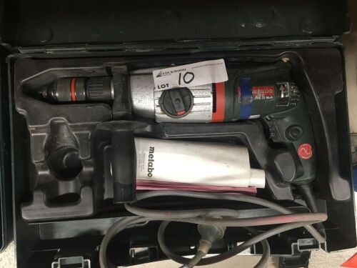 Metabo Portable Battery Electric Demolition Drill in Case