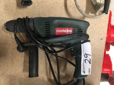 Metabo Portable Battery Electric Hammer Drill
