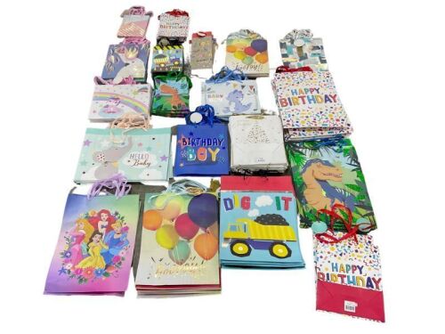 100+ Gift Bags (Various designs and sizes)