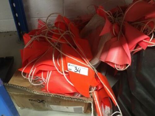 Lot Safety Flag Barrier