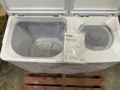 Teco 10kg Twin Tub Washing Machine TWM100TTBH - 4