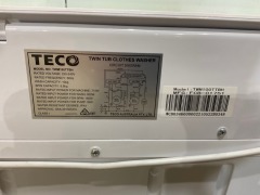 Teco 10kg Twin Tub Washing Machine TWM100TTBH - 9