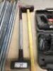2 x Heavy Duty Sledge Hammers