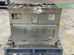 Westinghouse 90cm Dual Fuel Upright 5 Gas Burners - Stainless Steel WFE915SD - 7