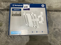 Westinghouse Full Motion TV Wall Mount for 32 to 50 Inch TVs WDA44-W - 2