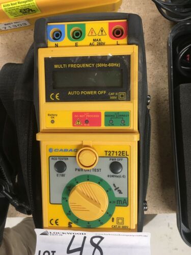 Kabac Portable Electronic Multi Frequency Tester Model: T2712el
