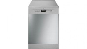 Smeg 60cm 14 Place Setting Freestanding Dishwasher - Stainless Steel DWA6314X2