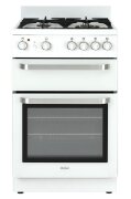Haier 54cm Freestanding Natural Gas Oven/Stove White HOR54B5MGW1