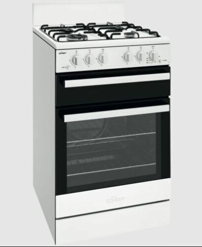 Chef 54CM White Freestanding Cooker CFG505WBNG