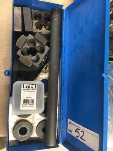 P&N Portable Manual Die Threader, 20 X 1.5mm