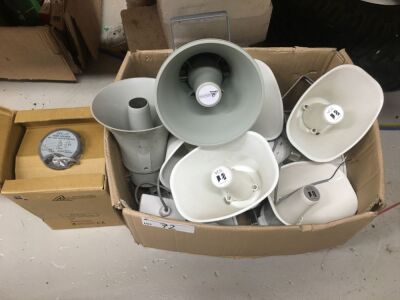 Assorted Electric Loud Speakers