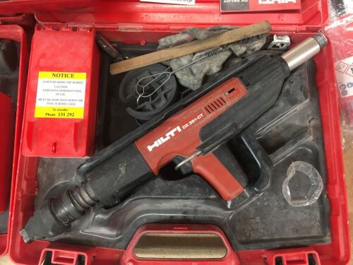 Hilti Portable Explosive Direct Fastening Tool Model: Dx351-Ct in Carry Case