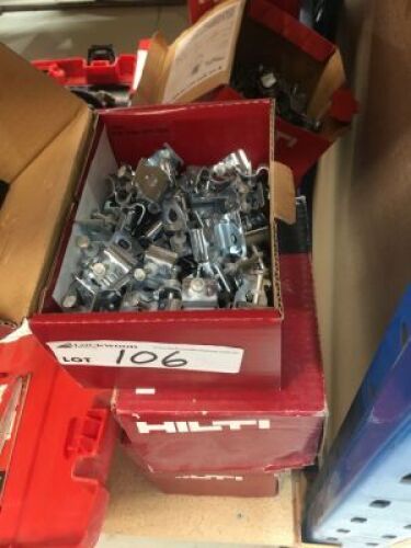 4 x Boxes Hilti Steel Fasteners