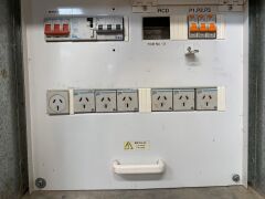 Steel Framed 240v and 415v Temporary Switchboard Cabinet on Stand - 3