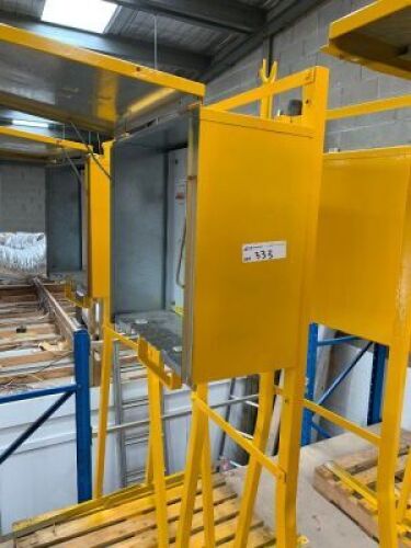 Steel Framed 240v Temporary Switchboard Cabinet on Stand
