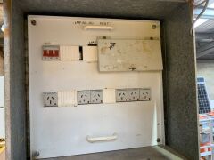 Steel Framed 240v Temporary Switchboard Cabinet on Stand - 2