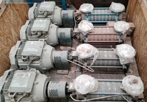 4 x Naphtha Feed Pumps –SIHI, W/ ABB Motor 400V, 50HZ, 1450 RPM, 5.5 KW, 10.5 A