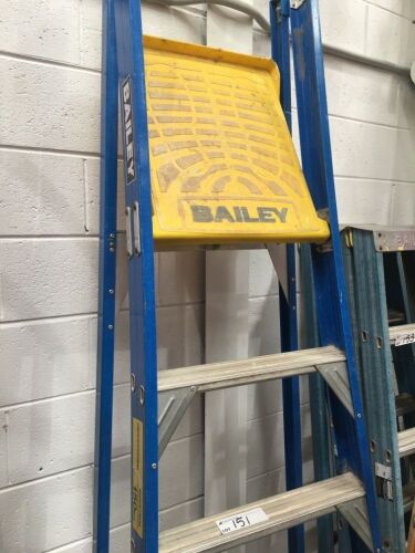 Bailey 1.8m Aluminium and Fibreglass Stock Picking Step Ladder