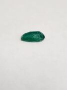 Single Damaged 1.97ct Pear Shaped Natural Green Emerald $15,000 replacement value - 2